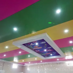 承德游泳馆吊顶钢结构软膜防潮吊顶