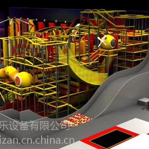 弹性迷宫厂家，四赞游乐弹性迷宫价格，儿童主题乐园设施，上海室内游乐设施，魔鬼大滑梯，90度直角滑梯