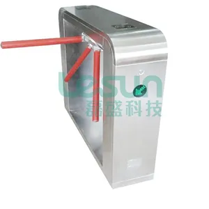 杭州磊盛桥式圆弧三辊闸Lesun-Sg350 景区智能检票通道闸系统