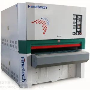 SR-R-RP1300青岛丰嘉伟业三砂架宽带砂光机