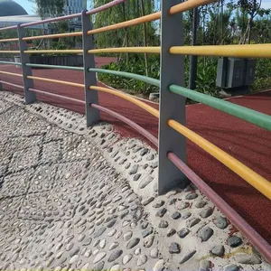库尔勒 喀什 常年承接防滑彩色路面地坪 颜色自由搭配施工服务