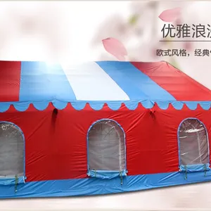 亚图卓凡户外防雨防寒一居室大型婚庆酒席充气帐篷 红白喜事事宴移动大棚 餐饮流动帐篷房