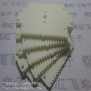 99刚玉陶瓷板 高强度陶瓷精加工 氧化铝陶瓷结构件按图加工定制