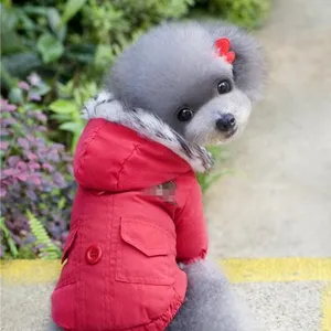 Petslife现货泰迪宠物狗棉服秋冬棉袄韩国新款宠物衣服吉娃娃服装外贸原单