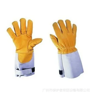 霍尼韦尔2281561耐高温手套 进口牛皮防水手套 防火防割手套