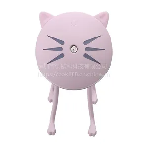 创欧科新款厂家直销***可爱猫咪加湿器 创意迷你USB萌宠加湿器