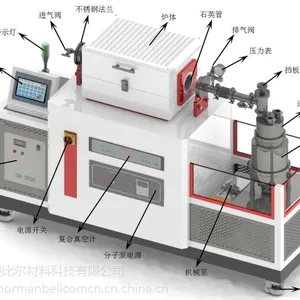 钛合金根管锉高真空管式热处理炉