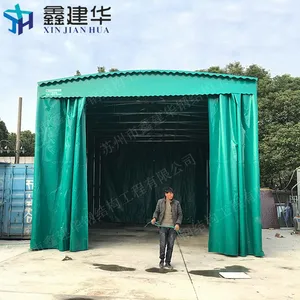 户外雨棚定制价格_厂区内搭建临时防雨仓库遮阳蓬违建吗