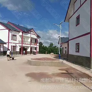 广安3000米树脂瓦的农村集中建房美翻了！