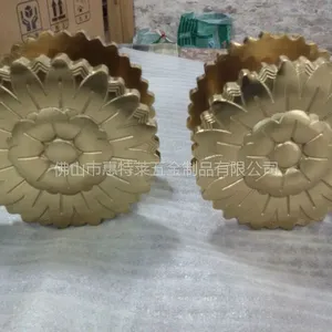 新中式仿古明清家具铜配件纯铜柜门衣柜橱柜圆形门牌全铜拉手把手
