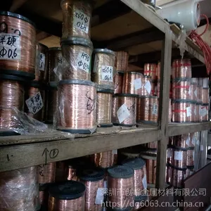 供应铜线、磷铜线c2680黄铜线,白铜线规格齐全 高耐磨铍铜线