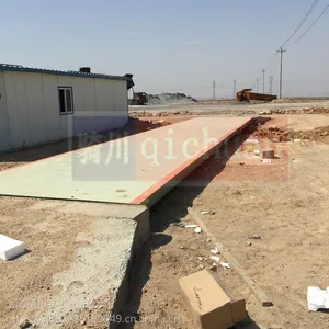 100吨地磅需要多大尺寸的台面,120吨地磅3米*16米,150吨汽车衡18米长