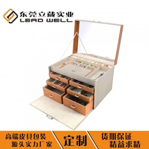东莞立葳pu皮珠宝首饰皮盒包装系列