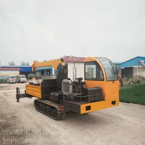 万利农用小吊车 履带吊车 小型履带吊