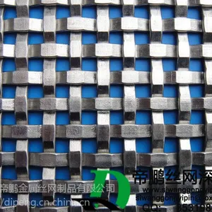 丝径1.0-2.0mm304不锈钢装饰网 金属网帘