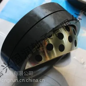 GEH…XF/Q自润滑关节轴承，铜基自润滑内圈，轴承钢外圈