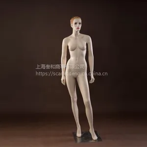 上海叁和 供应2018年新款 玻璃钢化妆女模特道具 全身人体陈列模特