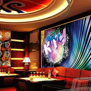 �޷���ͱڻ��ɰ���ɫHELLOKITTYè�Ƶ�KTV��ֽ�����ͯ��ͨǽֽ