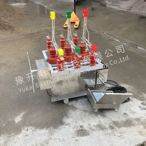 ZW10-12FGG/630A智能双电源带隔离高压真空断路器 10kv柱上真空开关