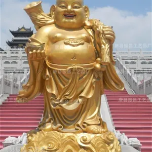 铜雕弥勒佛 小号铜雕***弥勒佛工艺品 室内***摆件