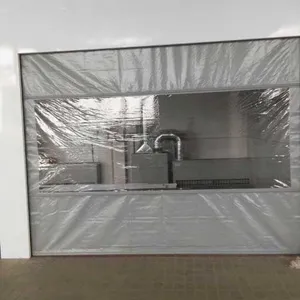 供应广州军瑞PVC软帘|修理厂工位隔断|商场门帘|50mm厚|布帘