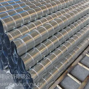 中山螺旋风管厂_镀锌白铁风管_不锈钢风管