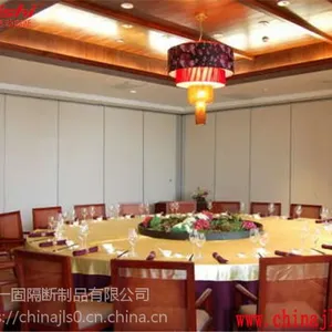 为何如今的酒店宴会厅设计都会配置上酒店活动隔断墙?