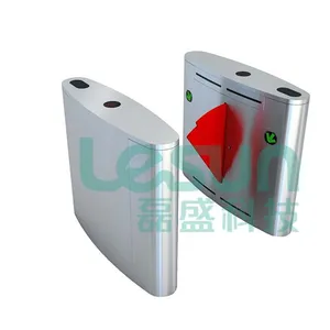 桥式豪华椭圆速通翼闸加宽型Lesun-Js640 智能小区出入口通道闸