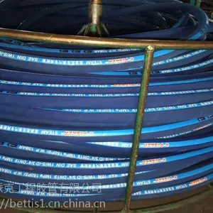 派克一层或两层钢丝编织 耐高温高压蒸汽胶管