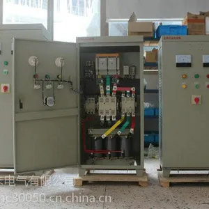 罗卡自耦降压起动柜115KW 自藕减压启动箱 电机软启动保护器