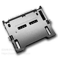 硕方 CS-602 焊接自弹式 六合一连接器卡座