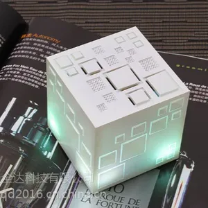 昇唱蓝牙音箱户外迷你便携式插卡音响 手机平板低音炮魔方二代Q+
