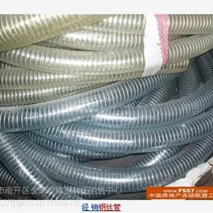 聚鑫橡塑(图)、内径160毫米钢丝管批发、内蒙古钢丝管