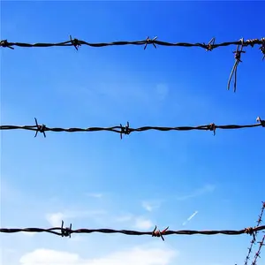 机场护栏网刺绳护栏网防护隔离网围栏热镀锌刀片刺网双向防爬网
