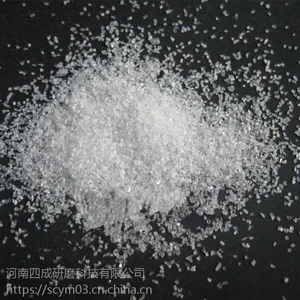 钢管喷砂钢轴喷砂除锈表面处理用46# 60#白刚玉砂