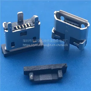 ĸ��MICRO����5P-��ʽ��Ƭ�Ӹ�H=6.69mm180��SMT��MOLEX�