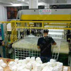 【江苏贸隆】专业生产 厂家直销 全自动CAD排版无纺布制品面膜裁断机 粉扑 卸妆棉液压裁切机