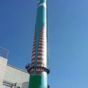 推荐烟囱粉刷美化专业锅炉房烟囱刷航空标志公司-信誉单位