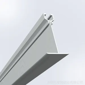 净化铝型材T字铝 T型酒杯型净化铝型材 净化无尘车间型材 净化料