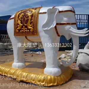 玻璃钢雕塑长沙定制厂家动物雕塑大象动物雕塑