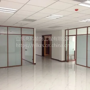 供应全钢防火玻璃隔断如何解决成品高隔间的坚固和稳定