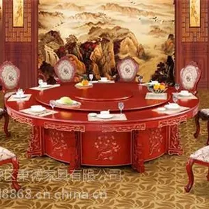 电动餐桌厂秉德家具(图),广东豪华电动餐桌,电动餐桌