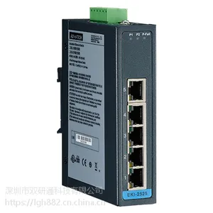研华EKI-2525全新原装正品提供5/8个自适应快速以太网口供应