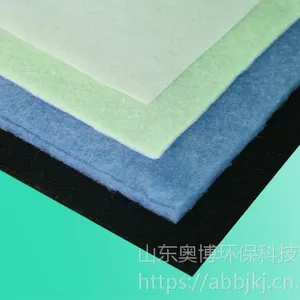 奥博厂家直销240克/平米G4初效涤纶针刺棉过滤材料