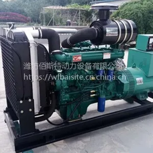 供应潍坊佰斯特75kw柴油发电机组 BST-75GF R6105ZD 养殖场备用电源