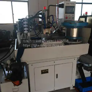 广东台荣液压伺服三轴铣扁机铣槽机 分度多扁位机