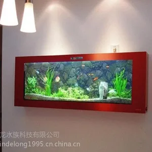 壁挂鱼缸 壁挂水族箱 保定水族箱厂家