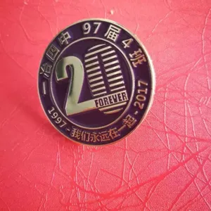 厂家承接金属徽章定制,企业logo胸章设计制作,个性烤漆徽章来图定做