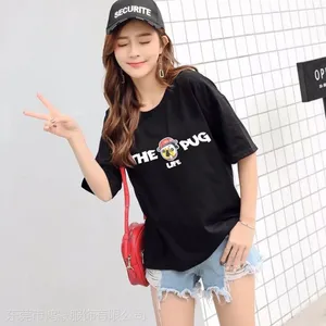 几元女式T恤批发网 夏季地摊赶集甩卖女装短袖清货库存女式上衣 衬衣 小衫工厂清仓***处理