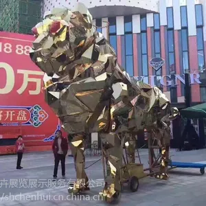 狮子*金狮出租 大款镜面金狮出租价格